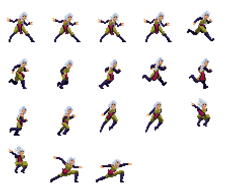 其他细分动作 · 1p+O0+ · 片段 1/2 · 主体 1