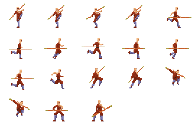 其他细分动作 · 1p+O0+ · 片段 1/2 · 主体 5